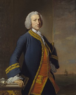 George Anson n en 1697 au manoir de Shugborough